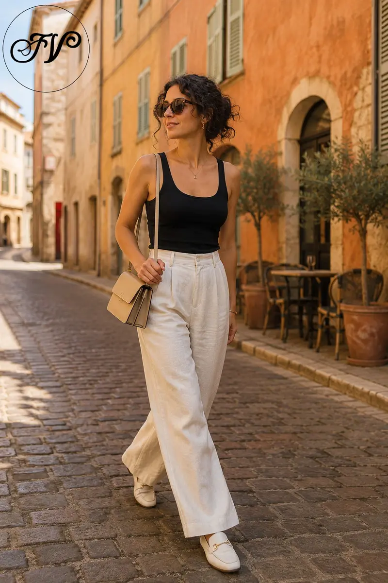 Mediterraner Stil: lässig-elegantes Outfit