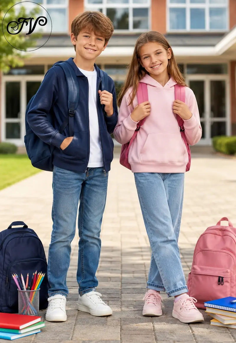 Schulanfang 2026: Günstige Kinderkleidung und unverzichtbare Basics für einen preiswerten Schulstart