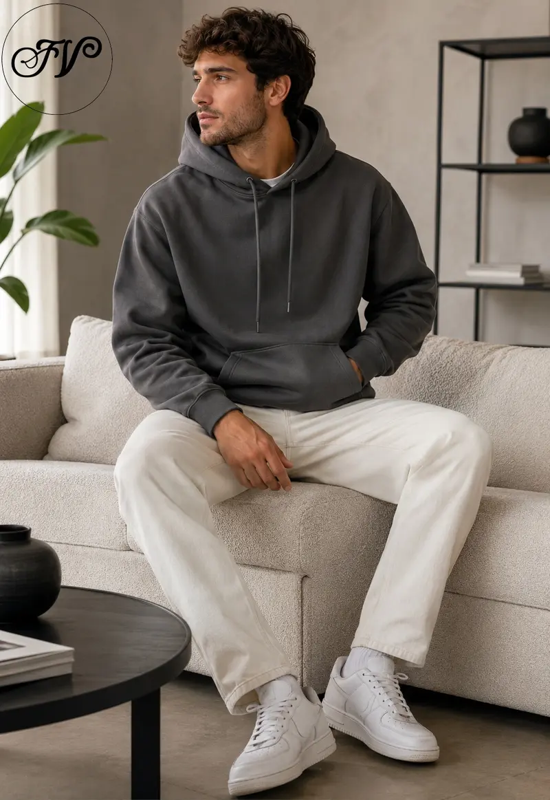 Herren-Sweatshirt: Styles, Trends und wie man es 2026 trägt